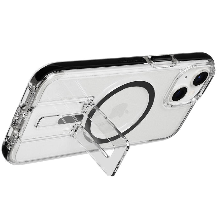 Tech21 EvoCrystal Kick MagSafe Cover for Apple iPhone 14 - Clear/Black