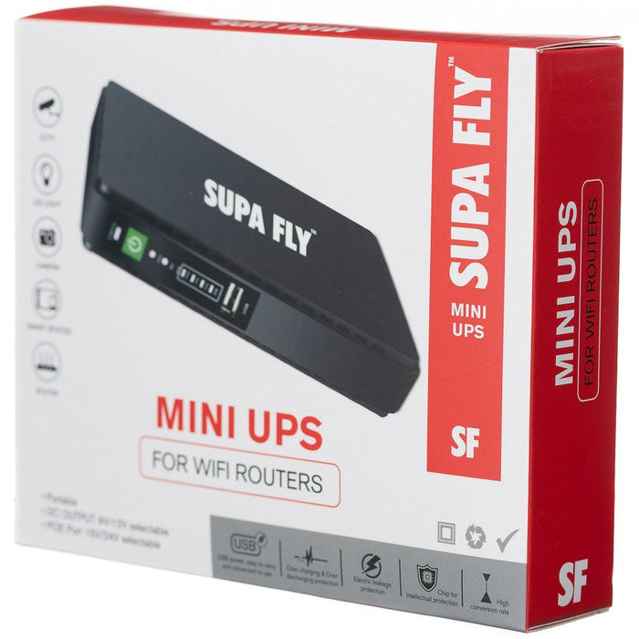 SUPA FLY Mini DC UPS for Wi-Fi Routers