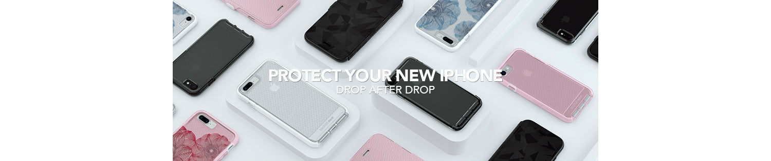 Tech21 Unveils New Phone Protection for Apple iPhone 8, iPhone 8 Plus, and iPhone X that protects drop after drop