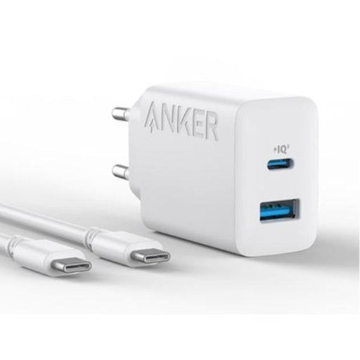 Anker 312 Fast Charger 20W | Dual Port Type-C & USB-A