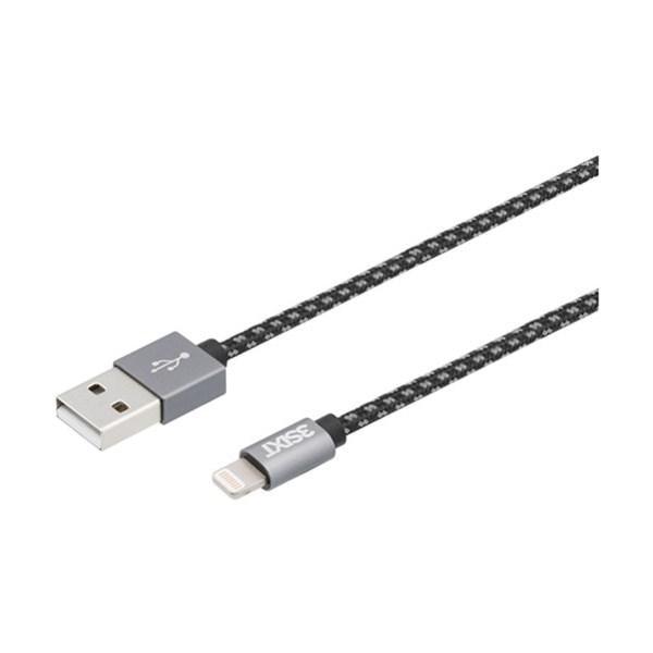 3S PRO Braided Lightning Cable 1m_3S-1122_9318018128694_Accessory Lab