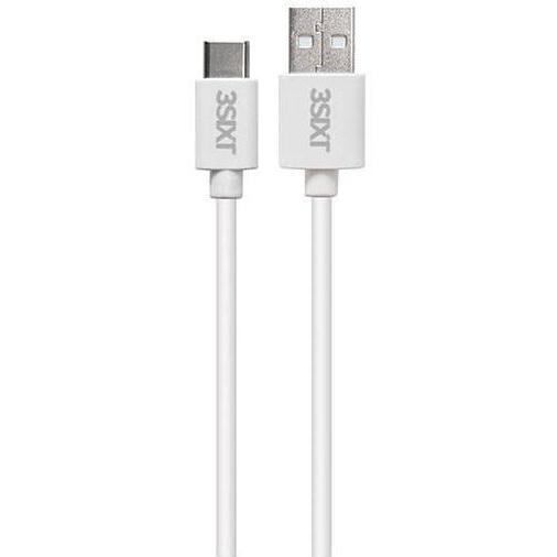 3SIXT Type C V2.0 USB-C to USB-A Cable 1M (White)_3S-0857_9318018125389_Accessory Lab