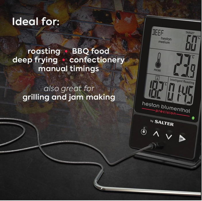 Heston Blumenthal Precision by Salter 5-in-1 Digital Cooking Thermometer