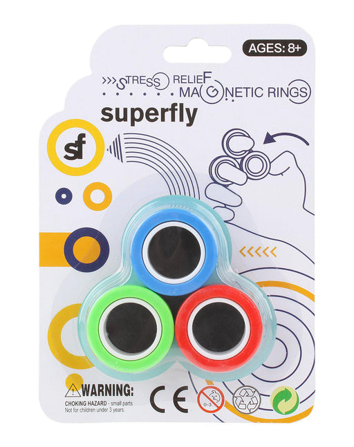 Superfly Magnetic Stress Relief Rings