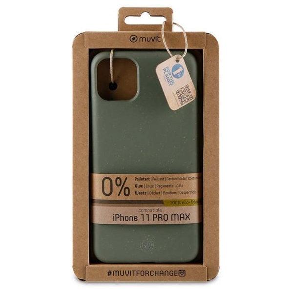 MUVIT Bambootek Case for Apple iPhone 11 Pro Max - Moss