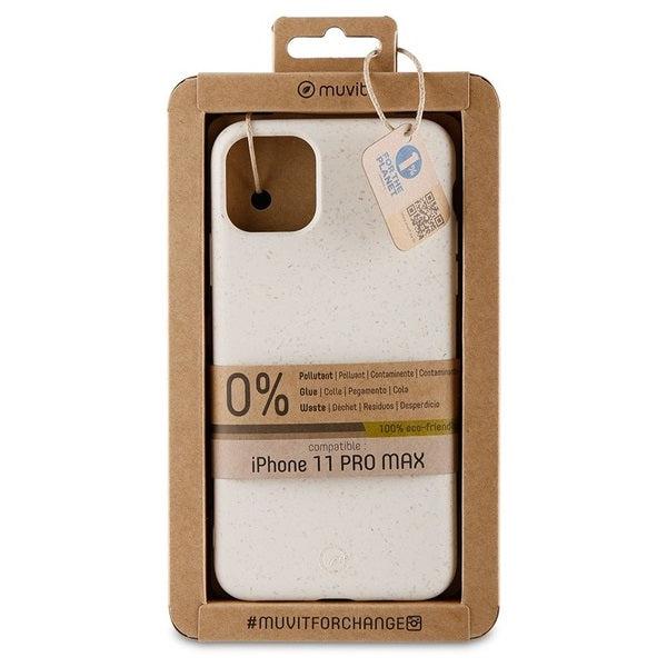 MUVIT Bambootek Case for Apple iPhone 11 Pro Max - Cotton