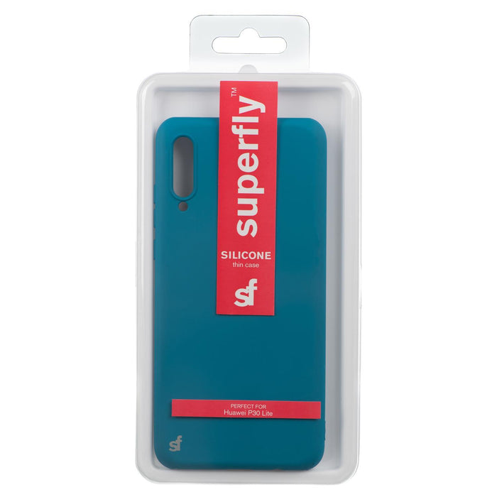 Superfly Silicone Thin Case for Huawei P30 Lite - Blue