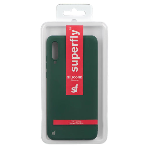 Superfly Silicone Thin Case for Huawei P30 Lite - Green