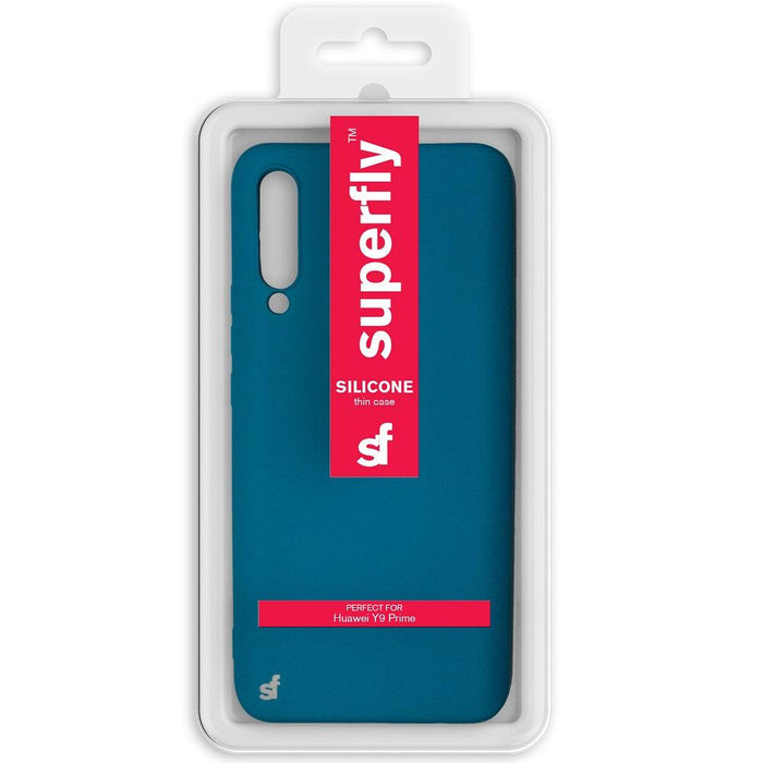 Superfly Silicone Thin Case for Huawei Y9 Prime 2019 - Blue