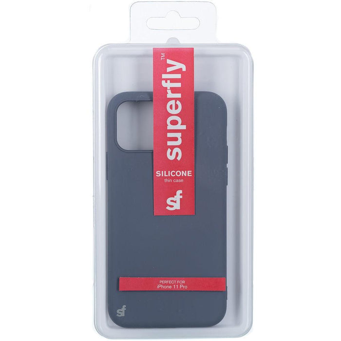 Superfly Silicone Thin Case for Apple iPhone 11 Pro - Cool Grey