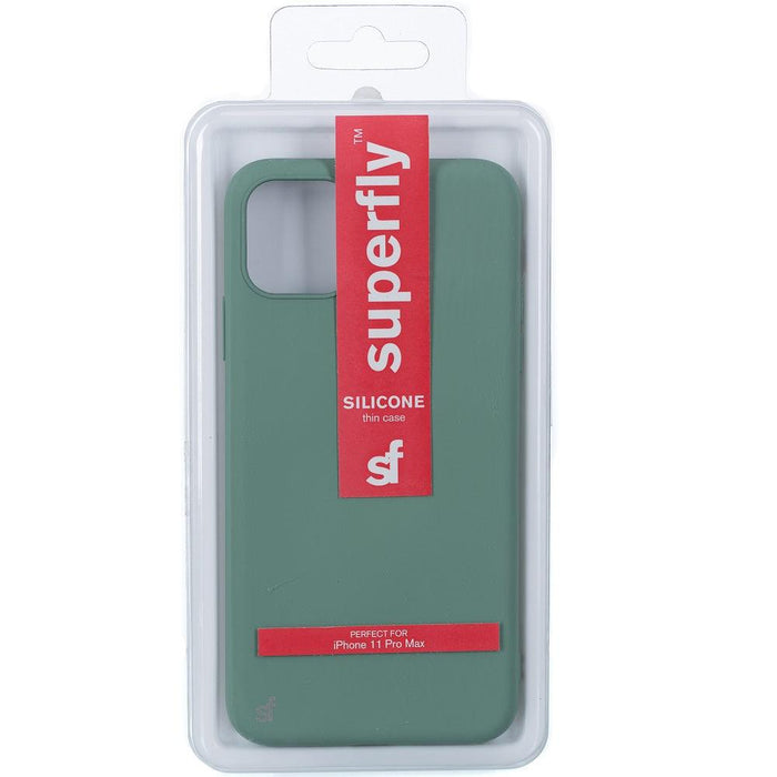 Superfly Silicone Thin Case for Apple iPhone 11 Pro Max - Green