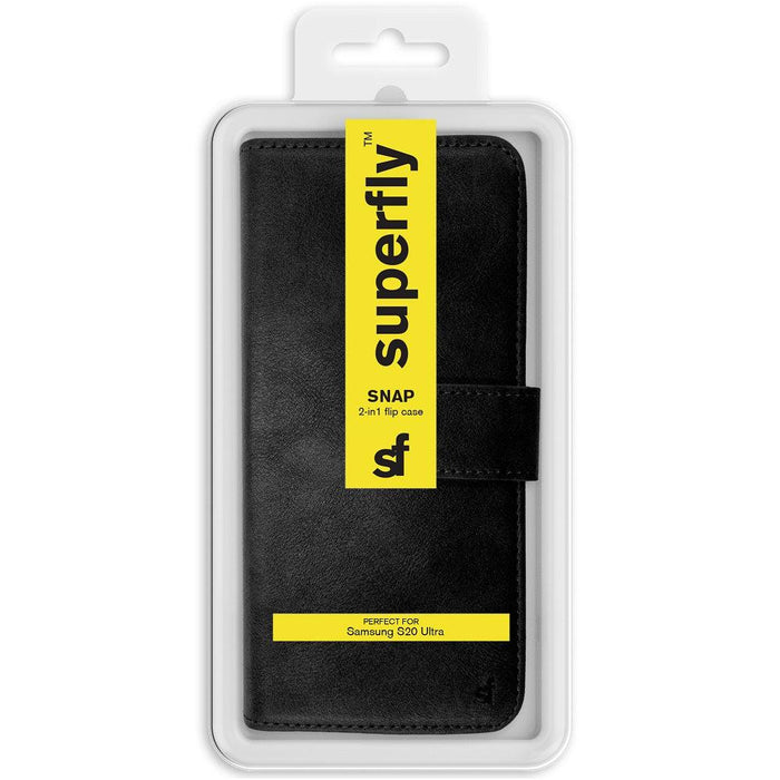 Superfly Snap 2-in-1 Flip Case for Samsung Galaxy S20 Ultra - Black