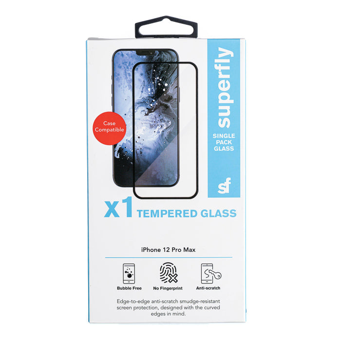 Superfly Tempered Glass Screen Protector for Apple iPhone 12 Pro Max