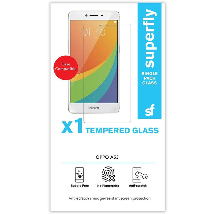 Superfly Tempered Glass Screen Protector for OPPO A53