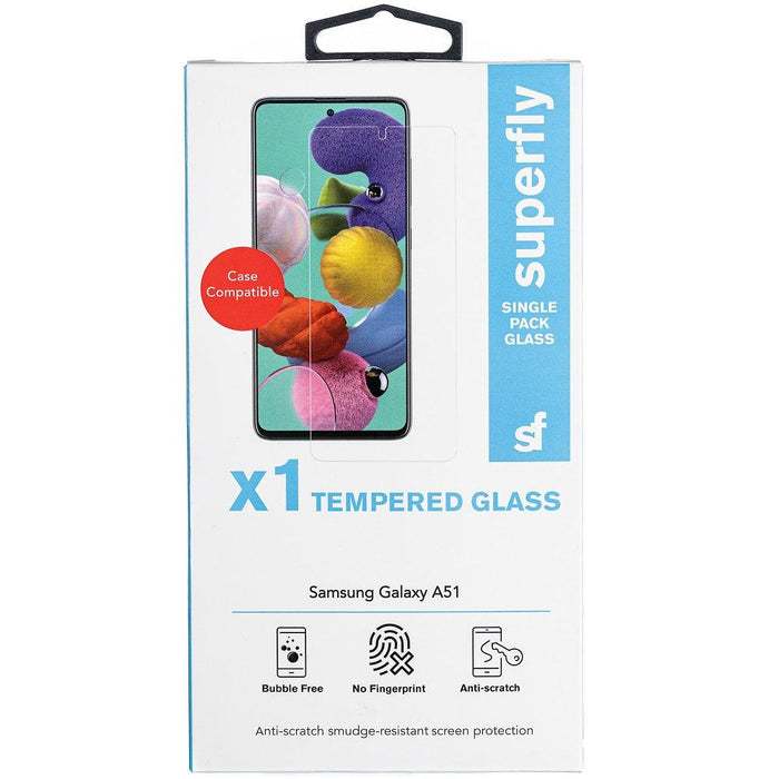 Superfly Tempered Glass Screen Protector for Samsung Galaxy A51