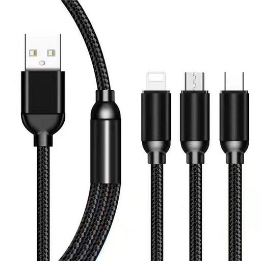 Superfly 3-in-1 Multi Charge Cable - Type C / Micro / Lightning