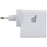 SUPA FLY 48W Dual USB PD and QC Wall Charger - White