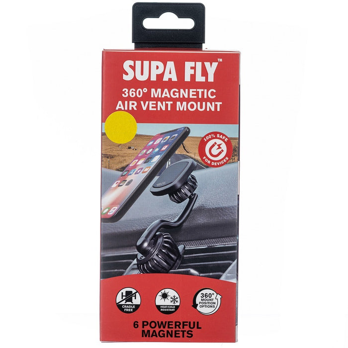 SUPA FLY Magnetic 360 Degree Air Vent Mount