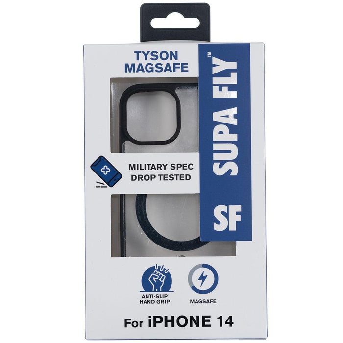 SUPA FLY Tyson MagSafe Case for Apple iPhone 14 - Black