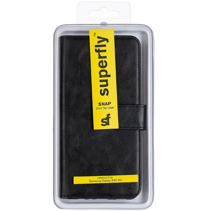 Superfly Snap 2-in-1 Flip Case for Samsung Galaxy A32 4G - Black
