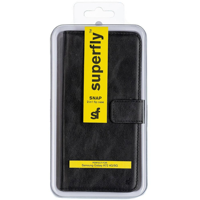 Superfly Snap 2-in-1 Flip Case for Samsung Galaxy A72 - Black