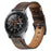Superfly 22mm Genuine Leather Watch Strap - Dark Brown