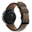 Superfly 22mm Genuine Leather Watch Strap - Dark Brown