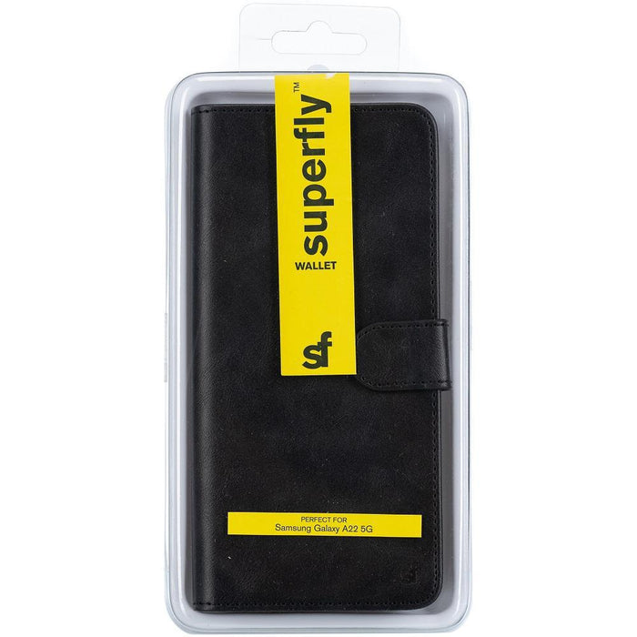 Superfly Wallet Case for Samsung Galaxy A22 5G - Black