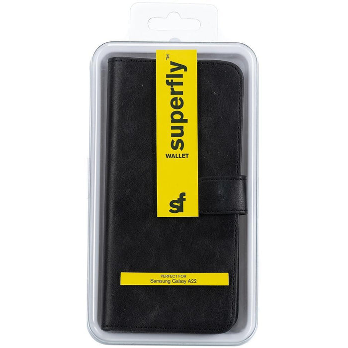 Superfly Wallet Case for Samsung Galaxy A22 - Black