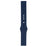 Superfly 20mm Silicone Single Button Watch Strap - Navy