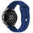 Superfly 22mm Silicone Single Button Watch Strap - Navy
