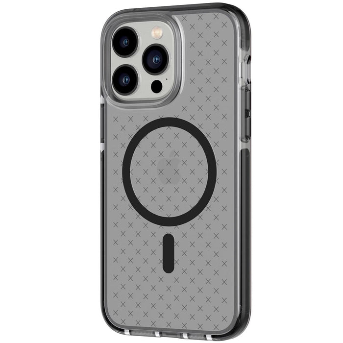 Tech21 Evo Check MagSafe Case for Apple iPhone 14 Pro Max - Smokey/Black