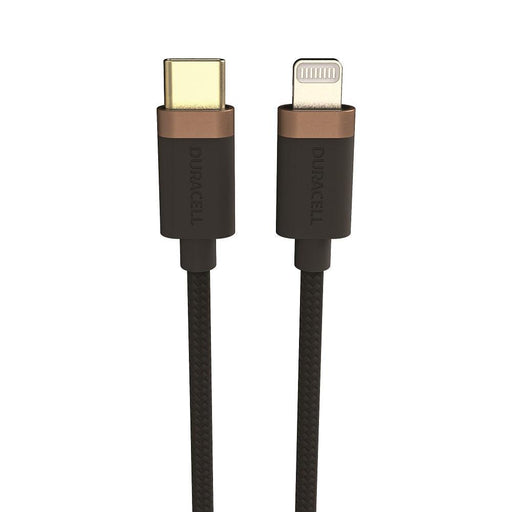Duracell 2m Toughened USB-C to Lightning Cable