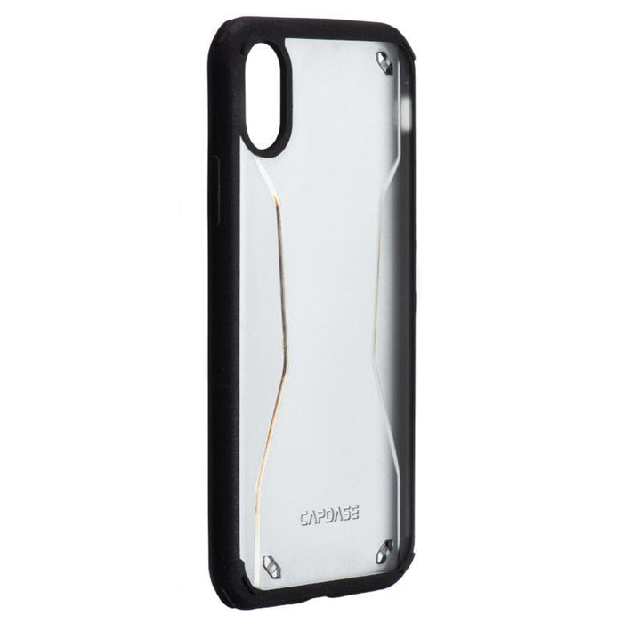 Capdase Soft Jacket Fuze II iPhone X/XS (Tinted White / Black)_SJIHXS-7F021_4894478019772_Accessory Lab