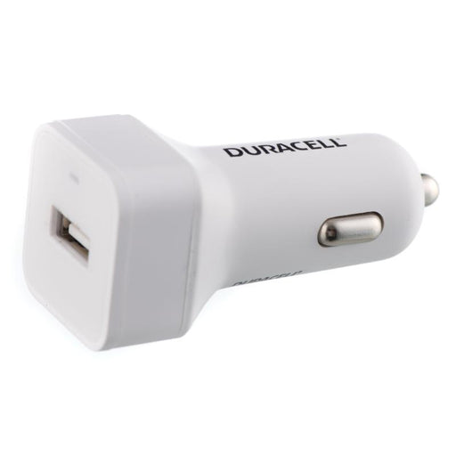 Duracell Car Charger with 1m Lightning Cable 2.4A (White)_DR5031W_5055190181522_Accessory Lab