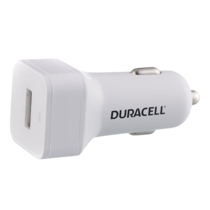 Duracell Car Charger with 1m Lightning Cable 2.4A (White)_DR5031W_5055190181522_Accessory Lab