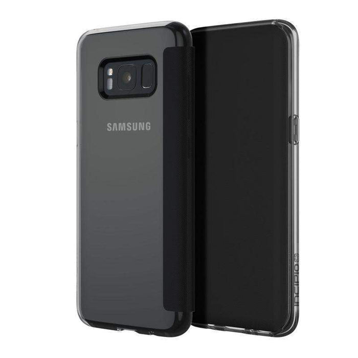 Incipio NGP Folio Case Samsung Galaxy S8 Cover (Clear/Black)_SA-879-CBK_191058024275_Accessory Lab