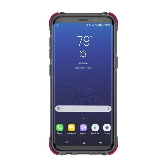 Incipio Reprieve Sport Case Samsung Galaxy S8 Cover (Clear/Pink)_SA-839-CPK_191058023339_Accessory Lab