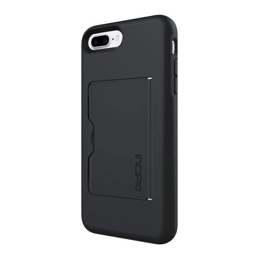 Incipio Stowaway Case iPhone 7/8 Plus Cover (Black/Black)_IPH-1503-BLK_840076184828_Accessory Lab