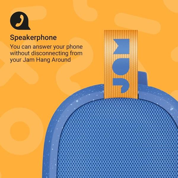 Jam Hang Around Portable Bluetooth Speaker (Blue)_HX-P505BL_0031262087355_Accessory Lab