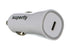 Superfly 3.0A USB-C Car Charger (White)_SF-CT-34-AA_0707273440891_Accessory Lab