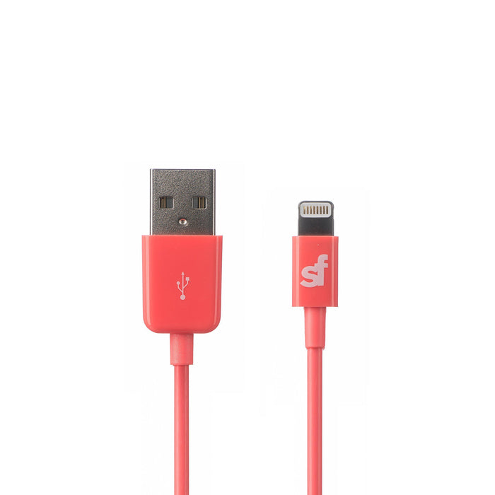 Superfly Apple MFi Sync and Charge Lightning Cable 1.2m (Pink)_SFLT-LT97PNK_0700083208774_Accessory Lab