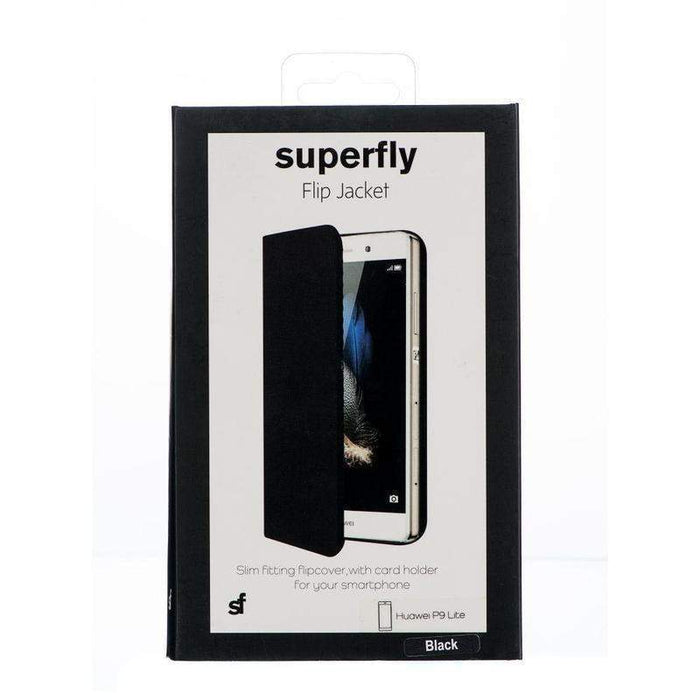 Superfly Flip Jacket Huawei P9 Lite Cover (Black)_SF-FJ-HP9L-BLK_9318018121190_Accessory Lab