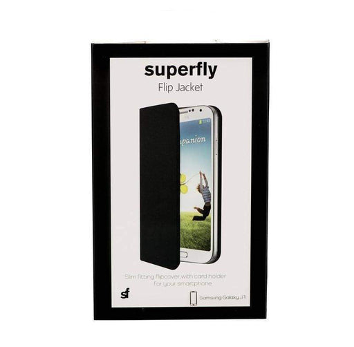 Superfly Flip Jacket Samsung Galaxy J1 (2016) Cover (Black)_SF-FJ-SGJ1-BLK_9318018121244_Accessory Lab