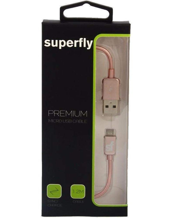 Superfly Micro USB to USB Cable 1.2M (Rose Gold)_SFU2-AM79RGLD_0707273440853_Accessory Lab