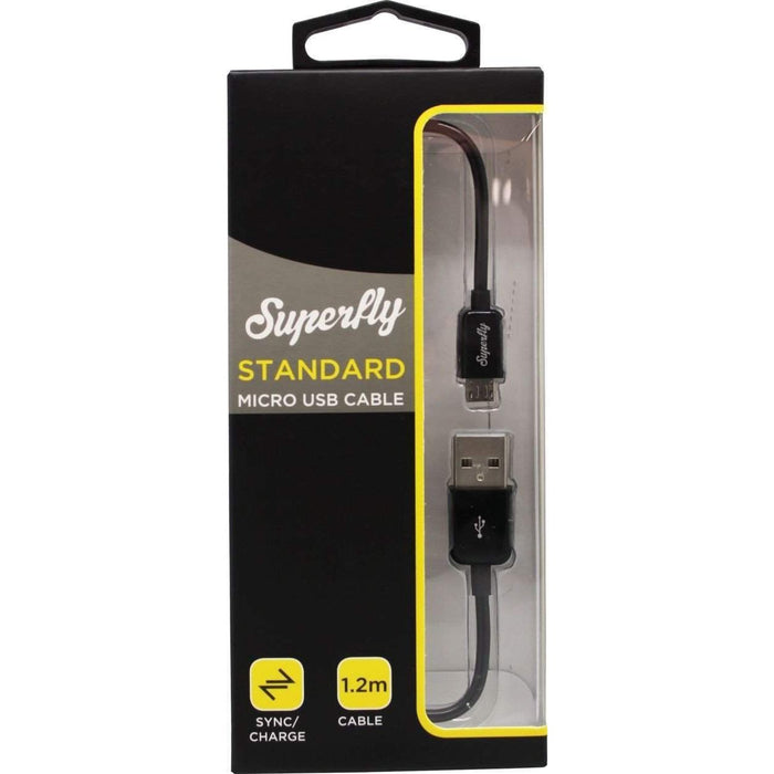 Superfly Micro USB to USB Cable (Black)_SFU2-AM79BLK_0700083208767_Accessory Lab