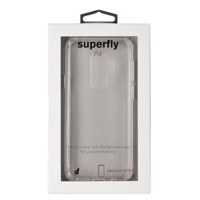 Superfly Soft Jacket Air Samsung Galaxy S9 Plus Cover (Clear)_SF-ARSGS9P-CLR_0707273442642_Accessory Lab