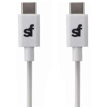 Superfly USB C to USB C Cable (White)_SF-U2-CC-H8_0707273440877_Accessory Lab