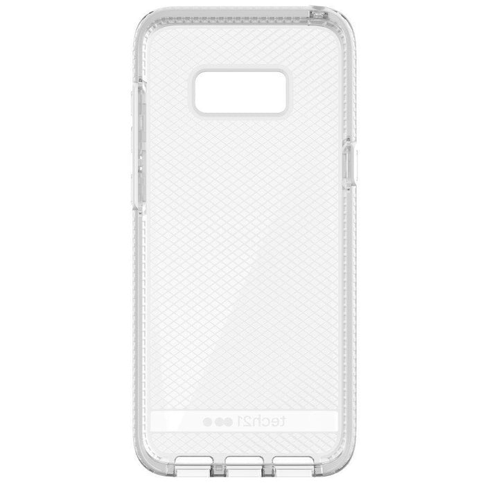 Tech21 Evo Check Cover for Samsung Galaxy S8 Plus - Clear / White